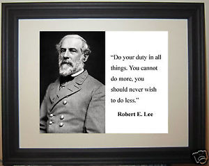 Robert-E-Lee-Civil-do-your-duty-Quote-Civil-War-Framed-Photo-Picture