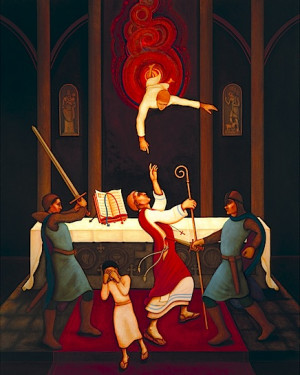 The Martyrdom of St. Thomas Becket , by Michael D. O’Brien