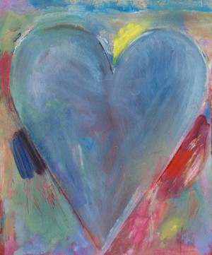 ... Contemporary Art Blog: Jim Dine Heart PaintingsThe Month Of June 2006