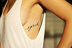 ... Side Quote Tattoos for Girls - Best Side Quote Tattoos for Girls