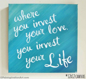 Custom Canvas Quote Painting Mumford & Sons Song by Paintspiration, $ ...