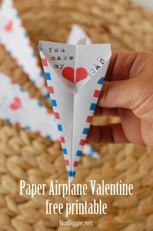 Valentine, you make my heart soar! Toy and valentine card in one. From ...