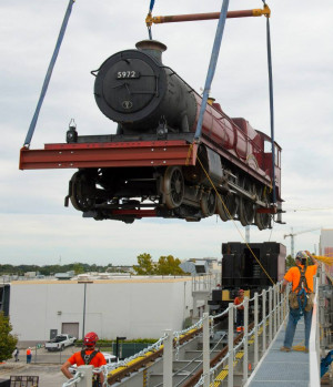 Now, Universal has offered a first official look at the locomotive and ...