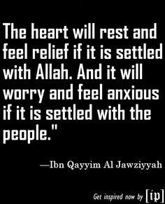 ... feel anxious if it is settled with the people.