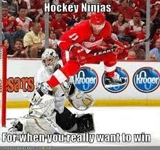 ... meme hockey ninjas hey hockeytown hockey humor wings hockey red wings