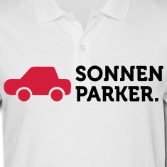 Macho Quotes: I park in the sun! Polo Shirts