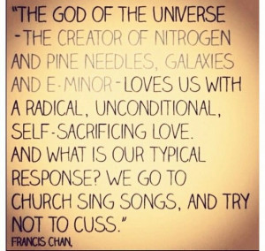 There are just certain times I sense the Lord is wanting me to write ...