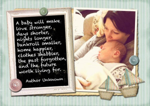 Unborn Baby Quotes For Boys | baby quote end lucy ledger designs