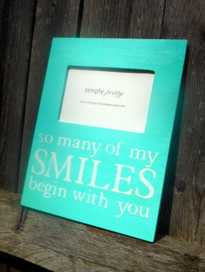 Custom Quote Picture Frame, Personalized Picture Frame