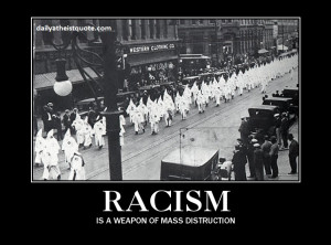 Racism Is A Position Of The Oppressor Who Has The Power.