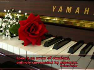 Love Is An Ocean Of Emotions