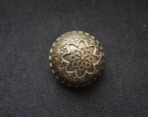 10 Shank Button Sew Sewing Half Bal l Dome 20mm Antique Gold Brass ...