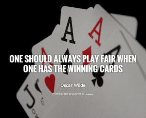 Oscar Wilde Quotes Winning Quotes Gambling Quotes Fair Quotes