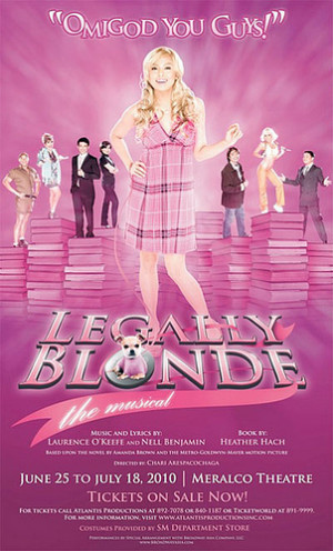 Legally Blonde: the Musical is here in the Philippines!