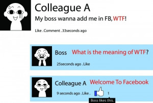 WTF - Welcome To Facebook - Epic Save Like A Boss - Funny Facebook ...