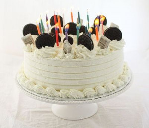 Make your own Dairy Queen's Oreo Blizzard Cake!
