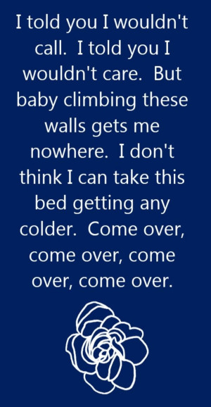 Kenny Chesney - Come Over - song lyrics, song quotes, songs, music ...