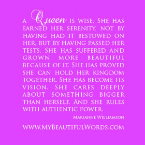 Queen and Her Kingdom...