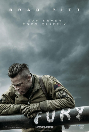 Brad Pitt is brooding in first poster for David Ayer’s ‘Fury’