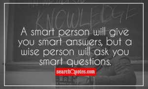 Smart Life Quotes About