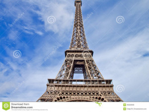 Eiffel Tower Paris Stock Image