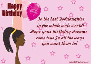 Birthday Goddaughter Happy Birthday Goddaughter Poems Happy Birthday