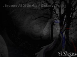 Anime Quotes About Darkness Black anime.. with 