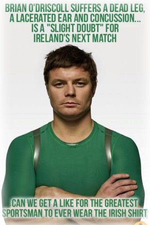 Brian O Driscoll – The Greatest Ever? | RugbyLAD.com