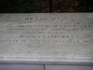 Betsy Ross Tombstone