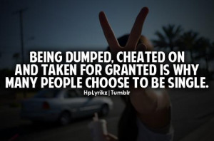 Cheating Being Taken For Granted Quotes About