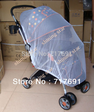 ... Infant Pram Protector Fly Midge Insect Bug Cover Mesh Netting 14991