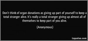 Organ Donation Quotes