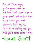 Lucas Scott Quotes