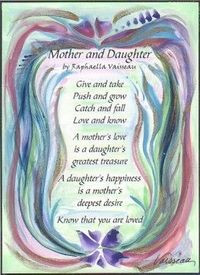 daughter sayings from mother mother and mother love sayings from ...