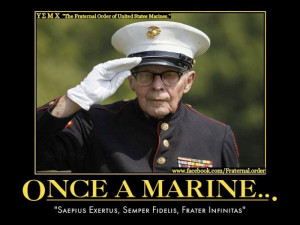the playing of the National Anthem during the Marine Memorial Day ...