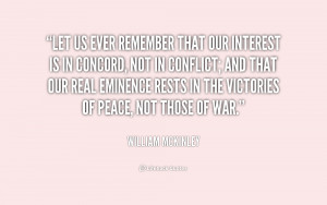 Quotes From William McKinley