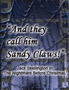 Gothic movie quote The Nightmare before Christmas