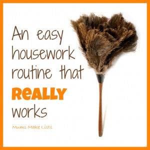An Easy Housework Routine That Really Works