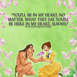 Disney Tarzan Quote