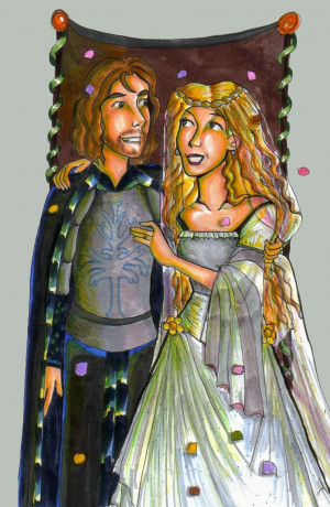 Faramir And Eowyn Quotes Eowyn and faramir's wedding by