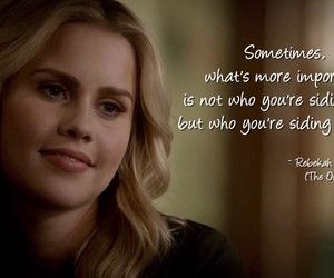 The Originals - Rebekah quote