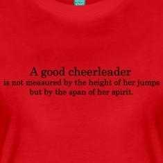 Cheerleader Quote 1 Women's T-Shirts