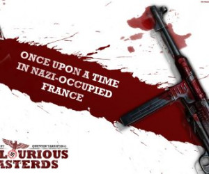 gun blood quotes nazi inglorious basterds once upon time in nazi ...