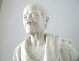 but those words never appear in voltaire s essay either