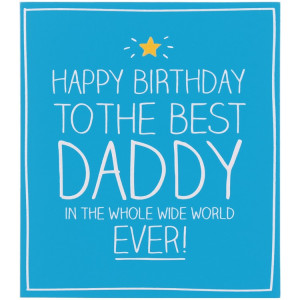 Happy Jackson Happy Birthday to The Best Daddy Card