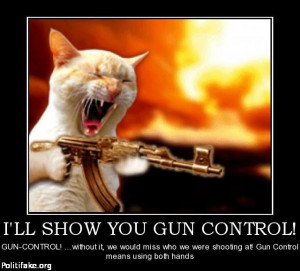 ll show you gun control fool