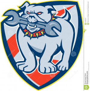 Bulldog Mascot Cartoon Image