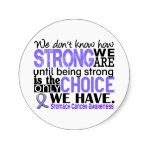 Stomach Cancer How Strong We Are Stickers