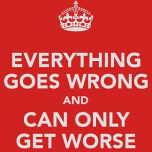 Instagram photo by kattie_p_ - #keepcalm #wrongway #bad #worse #badday ...