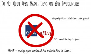 open market items ebuy gsa
